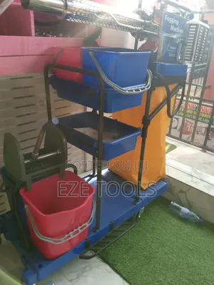 Double Trolley for Cleaning