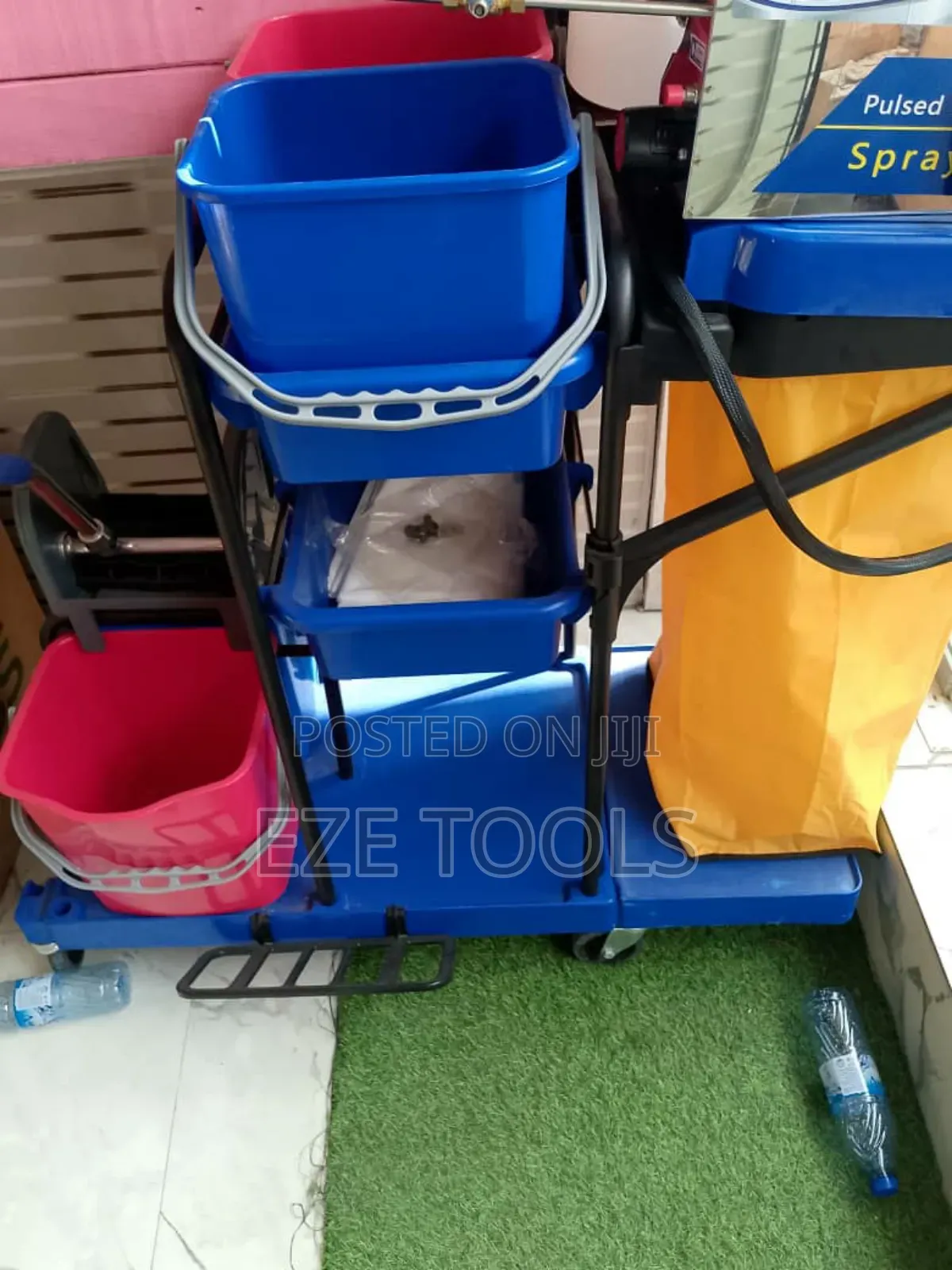 Double Trolley for Cleaning
