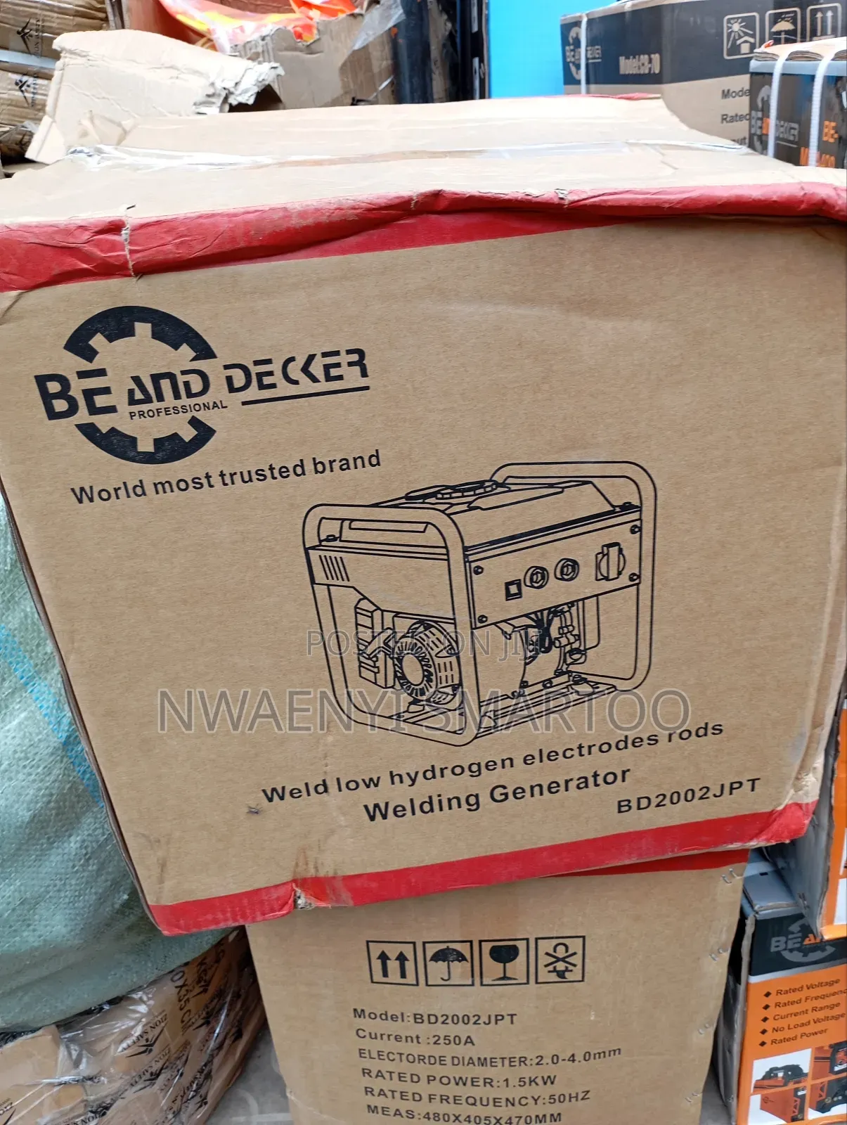 Be and Decker Welding Generator