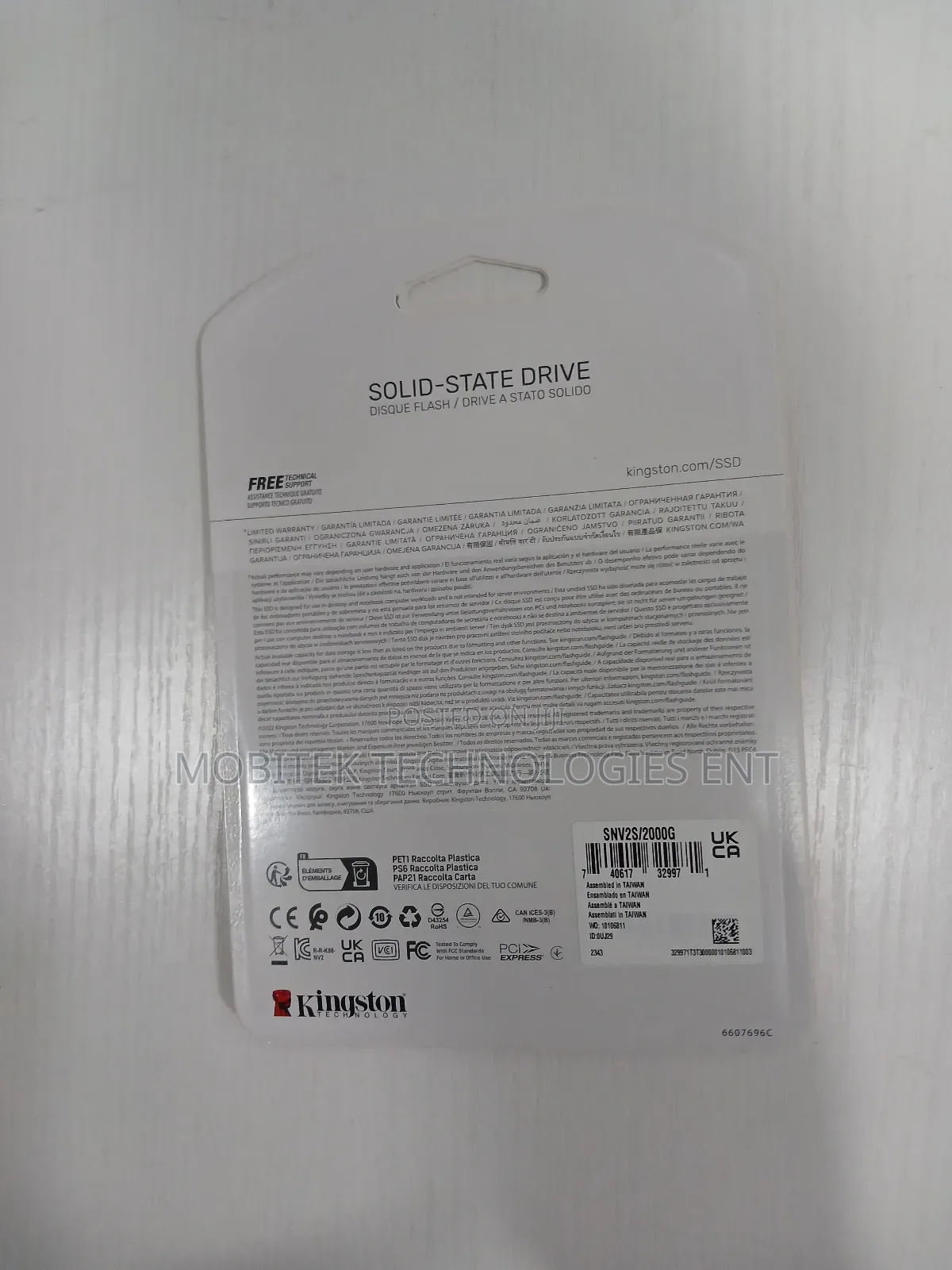 2tb Kingston Ssd Nvme Pcie 4.0 Gen4 Solid Drive/ Samsung