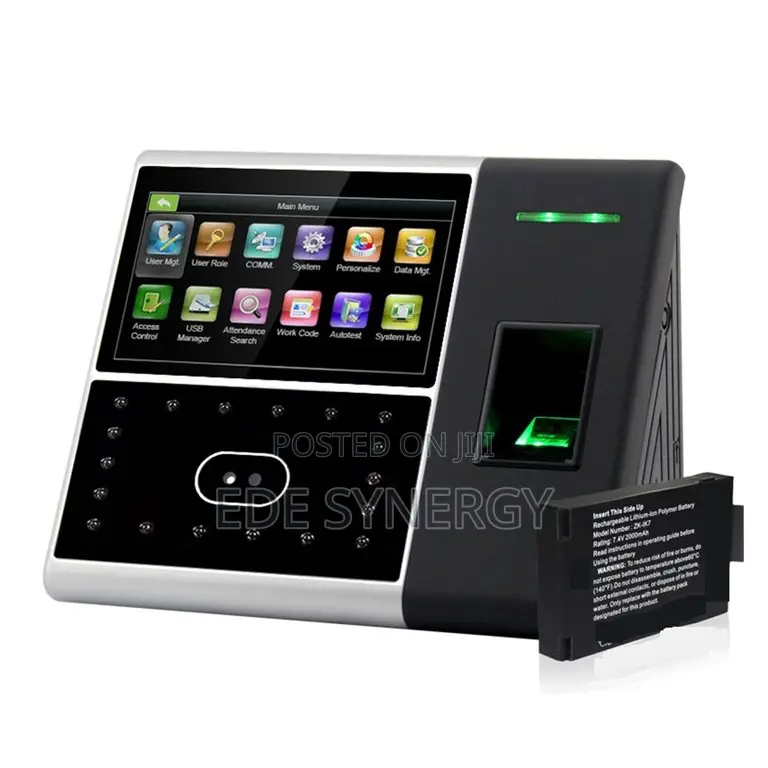 3D Face Recognition & Biometric Time Attendance Machine