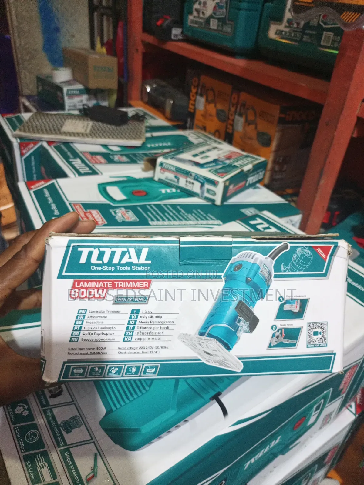 Total Laminate Trimmer Machine 600w