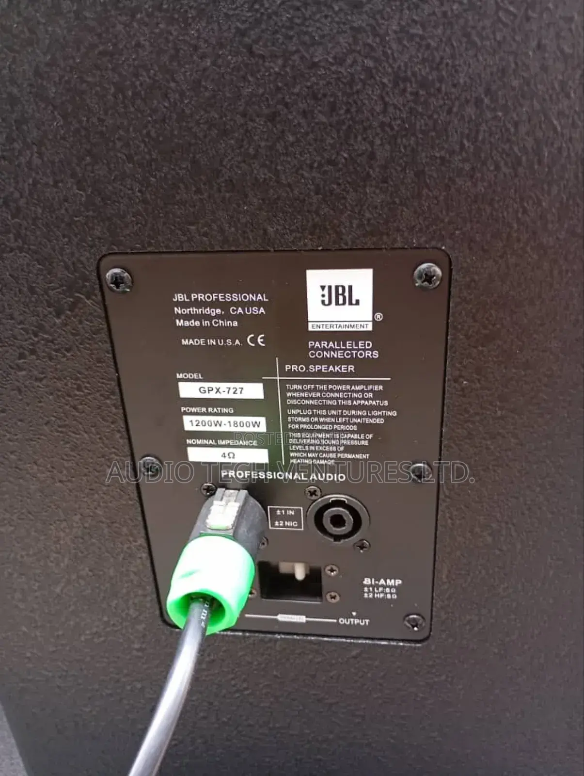 JBL Double Speaker GPX-727