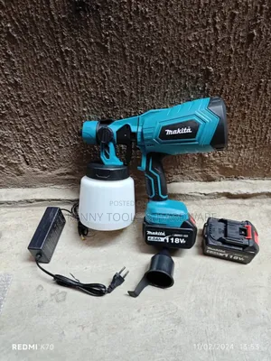 Cordless Makita Spray Gun Machine 118v