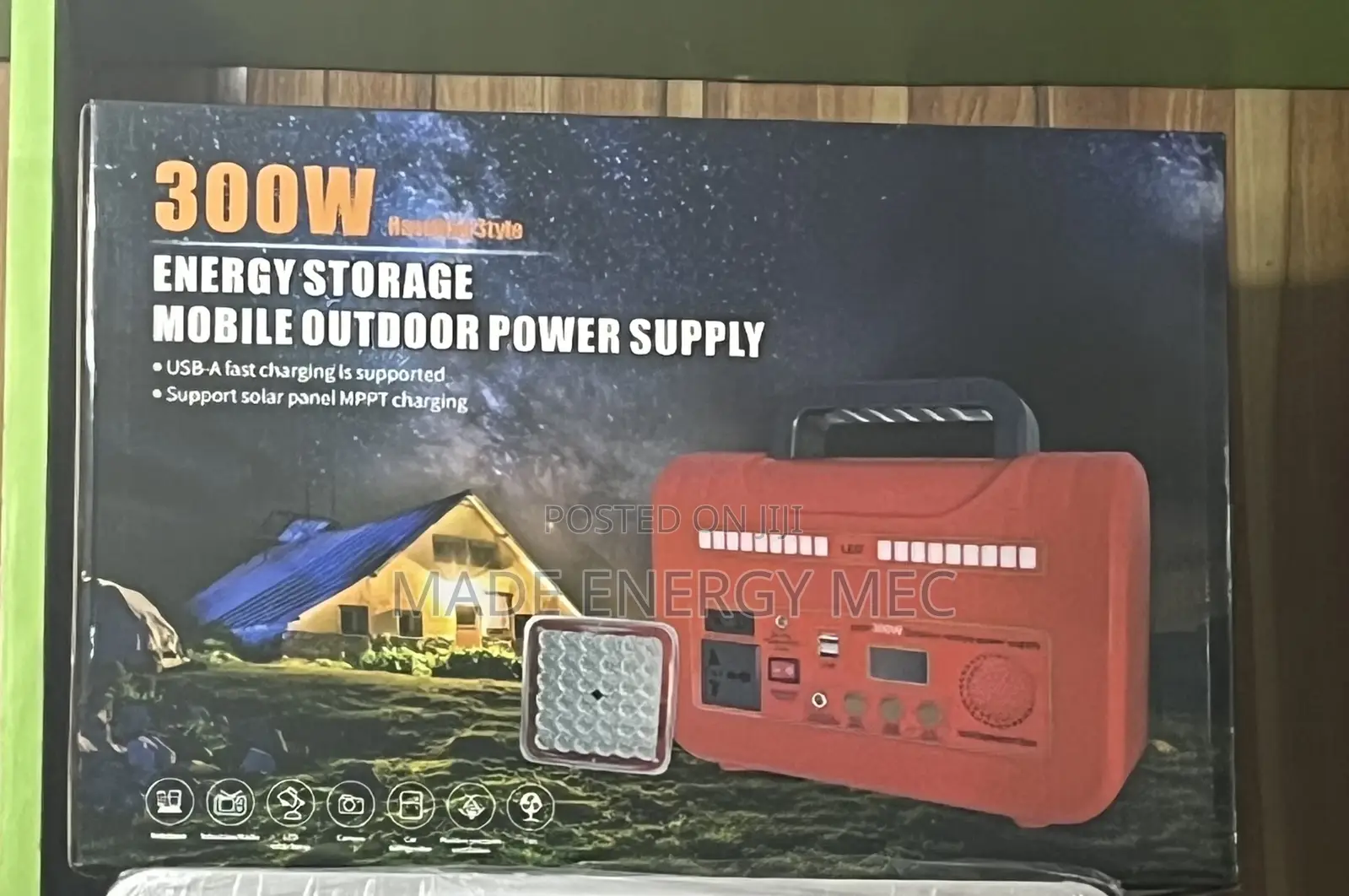 Energy Storage 300W With Panel