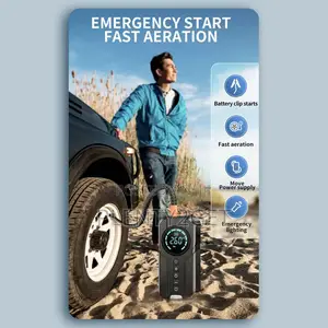 Jump Starter With Air Compressor-150psi-1000abattery Booster