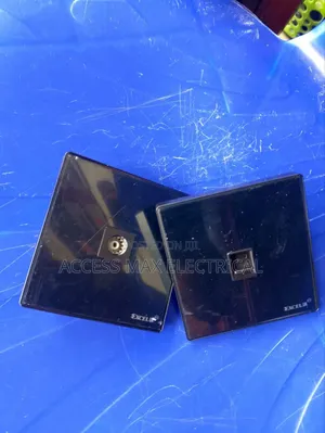Black TV Socket