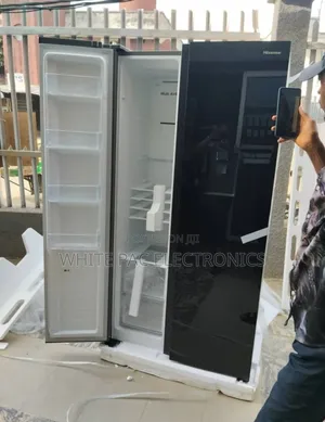 Hisense 529 L Mirror Inverter Fridge & Freezer>Dispenser