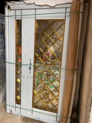 Golden Glass Door Available at Mr House Show Room