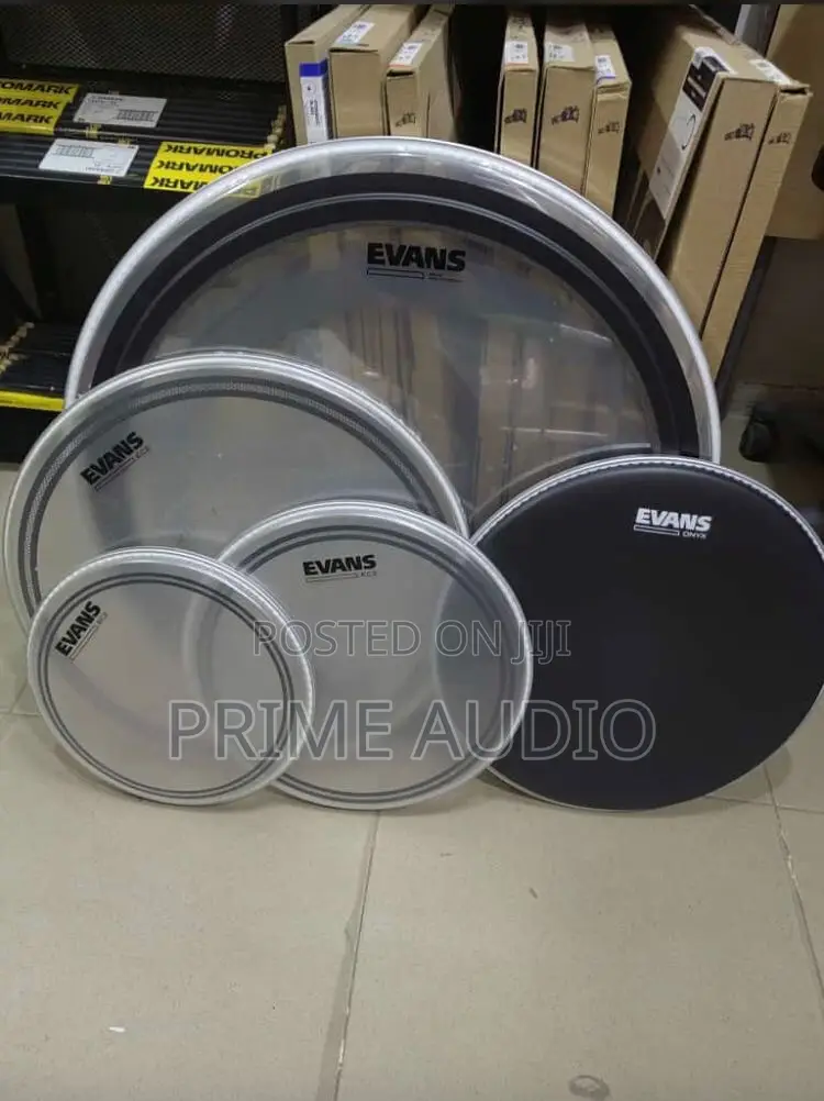 Evans EC2 Coated Emad2 Clear Bass Drum Head/ Drum Vellum