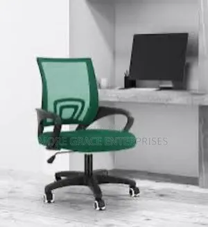 Office Chair Swivel With Net Back
