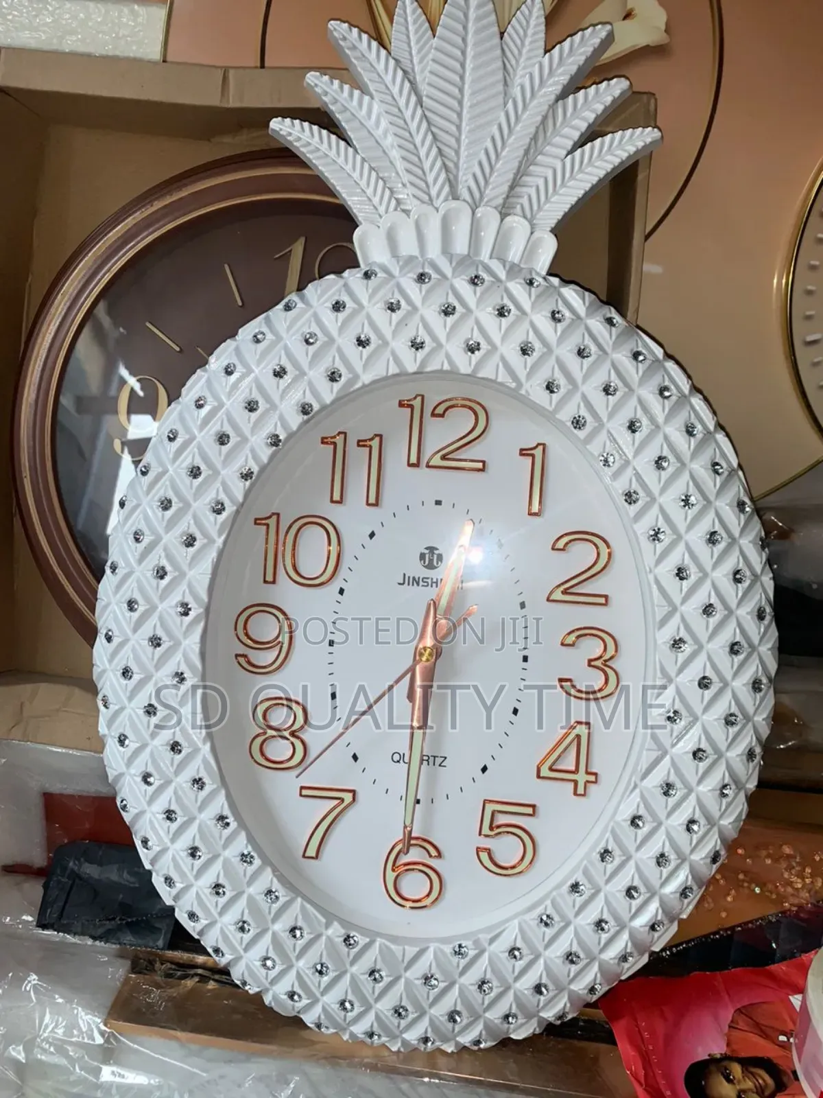 Pineapple Shape Wall Clock