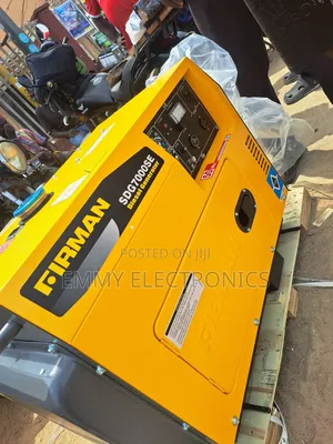 (Brand New Firman Diesel Soundproof Gen 6.5kva 100% Copper)