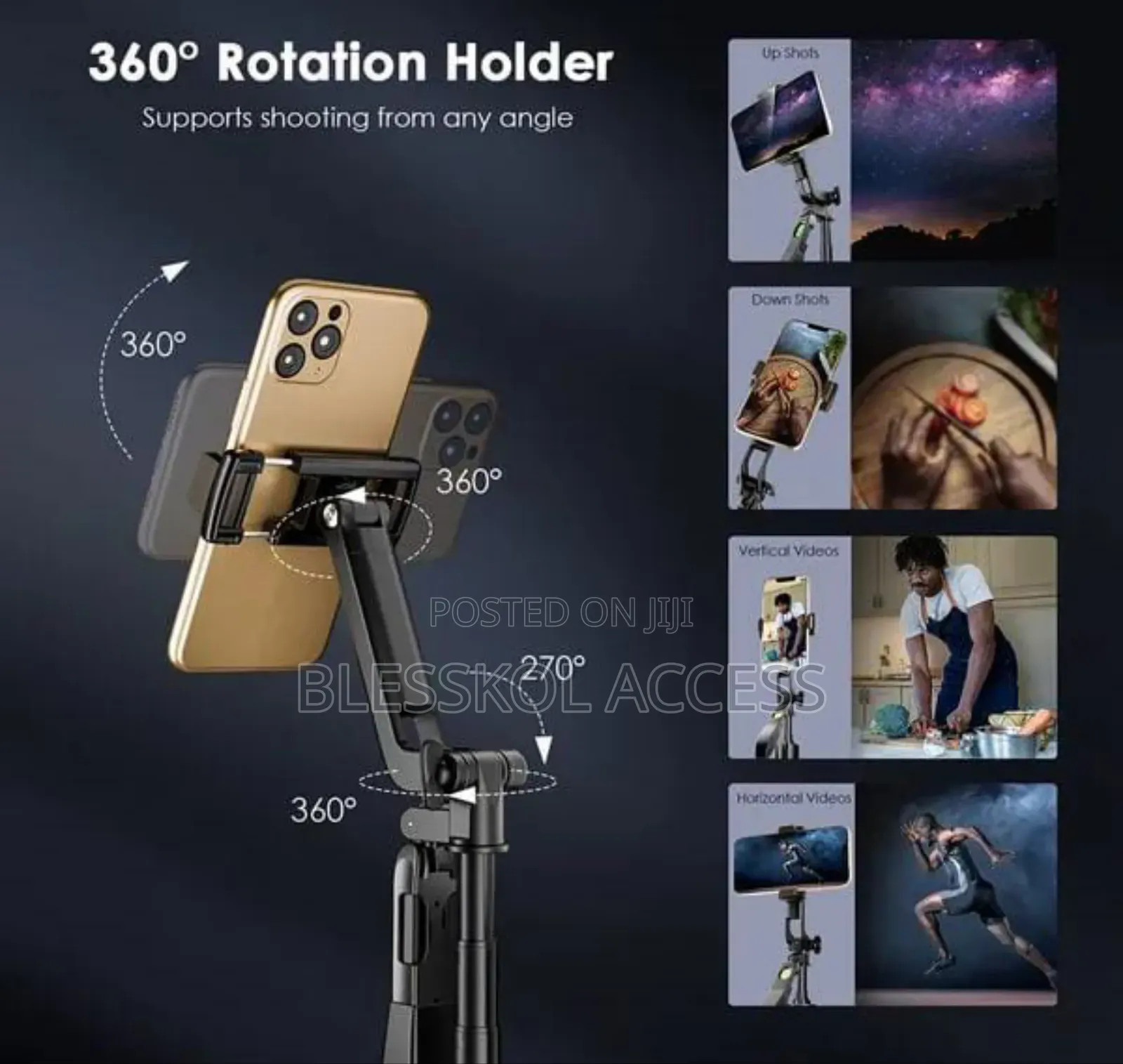 Oraimo Smarttripod 2 360° Tripod Gimbal Stabilizer