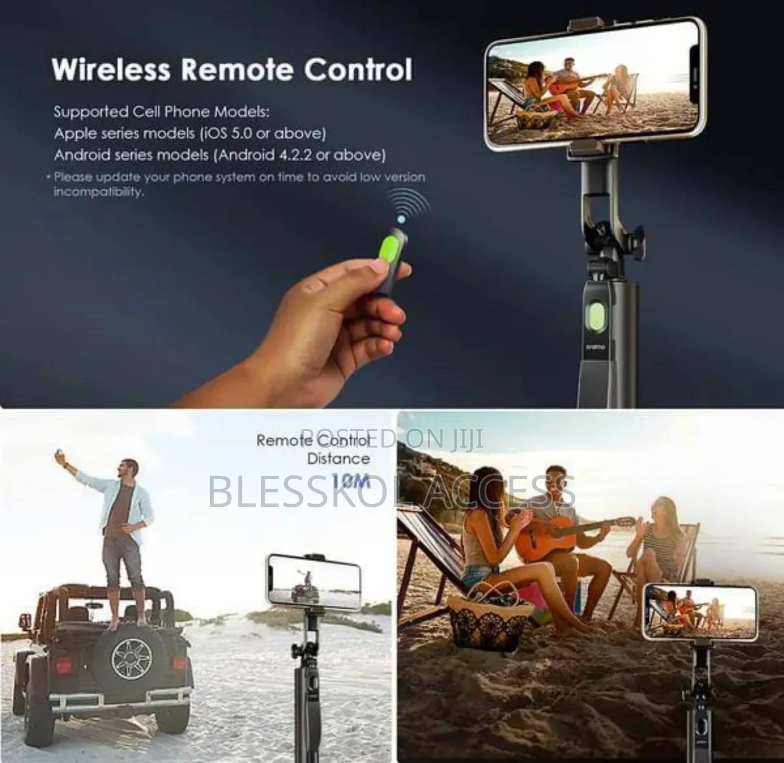 Oraimo Smarttripod 2 360° Tripod Gimbal Stabilizer