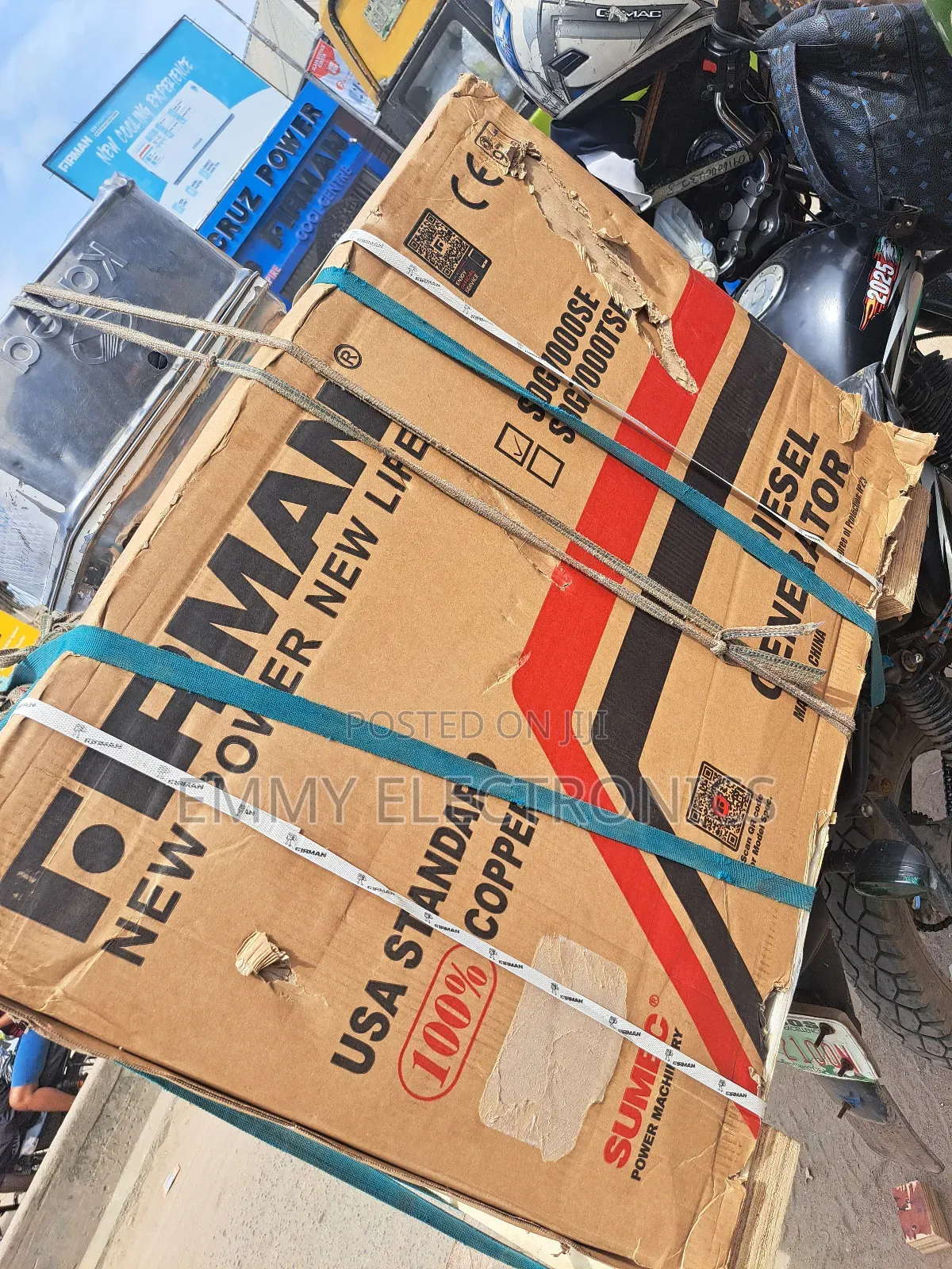 《》Firman Diesel Soundproof Gen Model Sdg7000se 100% Copper
