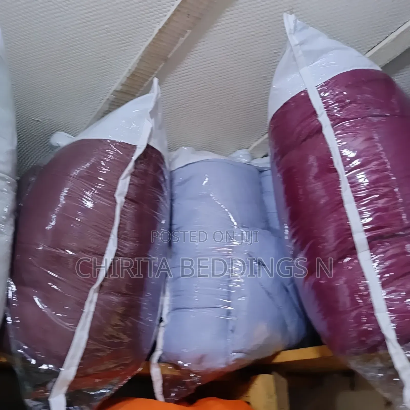 Plain Bedsheet N Duvet Set