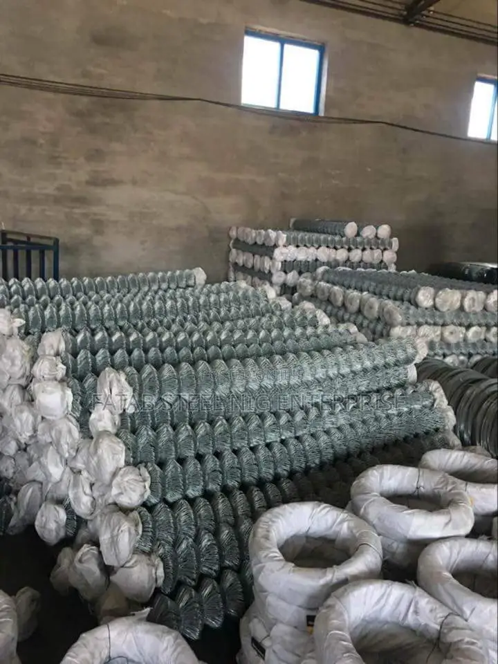 8ft Galvanise Chainlinks Perimeter Fence