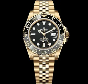 Rolex Gt-Master Il Swiss Gold Wristwatch