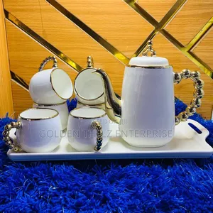 Luxury Quality Tea Set Wit Tray