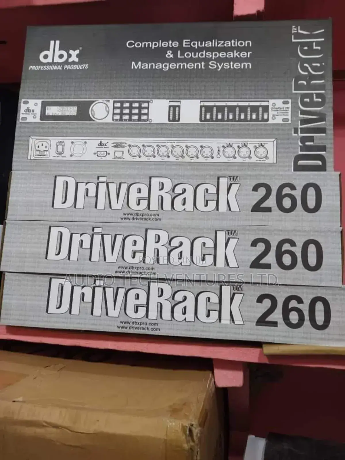 DBX Driverack 260 Speaker Management