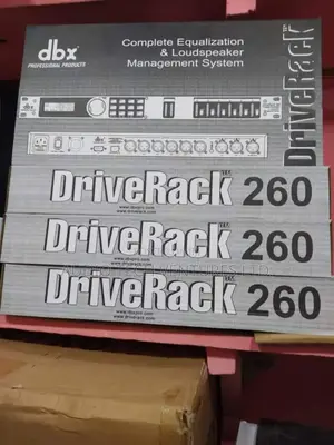 DBX Driverack 260 Speaker Management