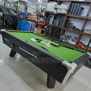 Classic 8ft Marble Pool Table With Coin Operation