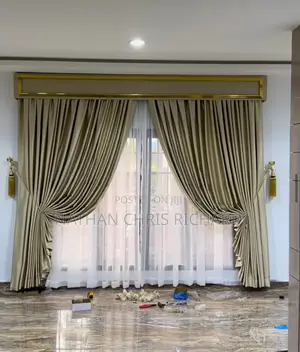 Luxury Sitting Room Parlor Curtains