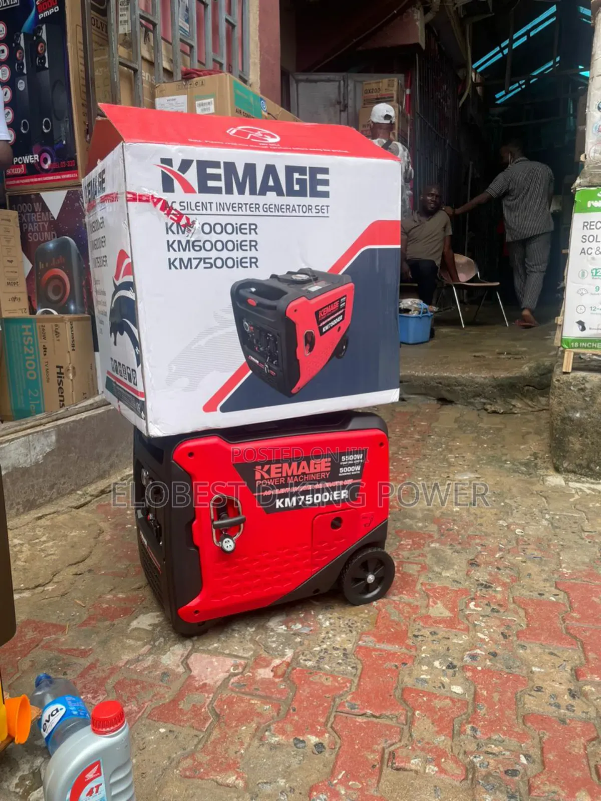 Inverter Silent Petrol Generator 5.5kva