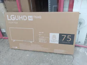 Lg 75"Inch Uhd Android Smart Flameless Tv >Netflix >Youtube >2 Yrs