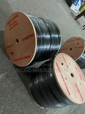 100% Copper Rg59 CCTV Camera Cable With Power by 305 M