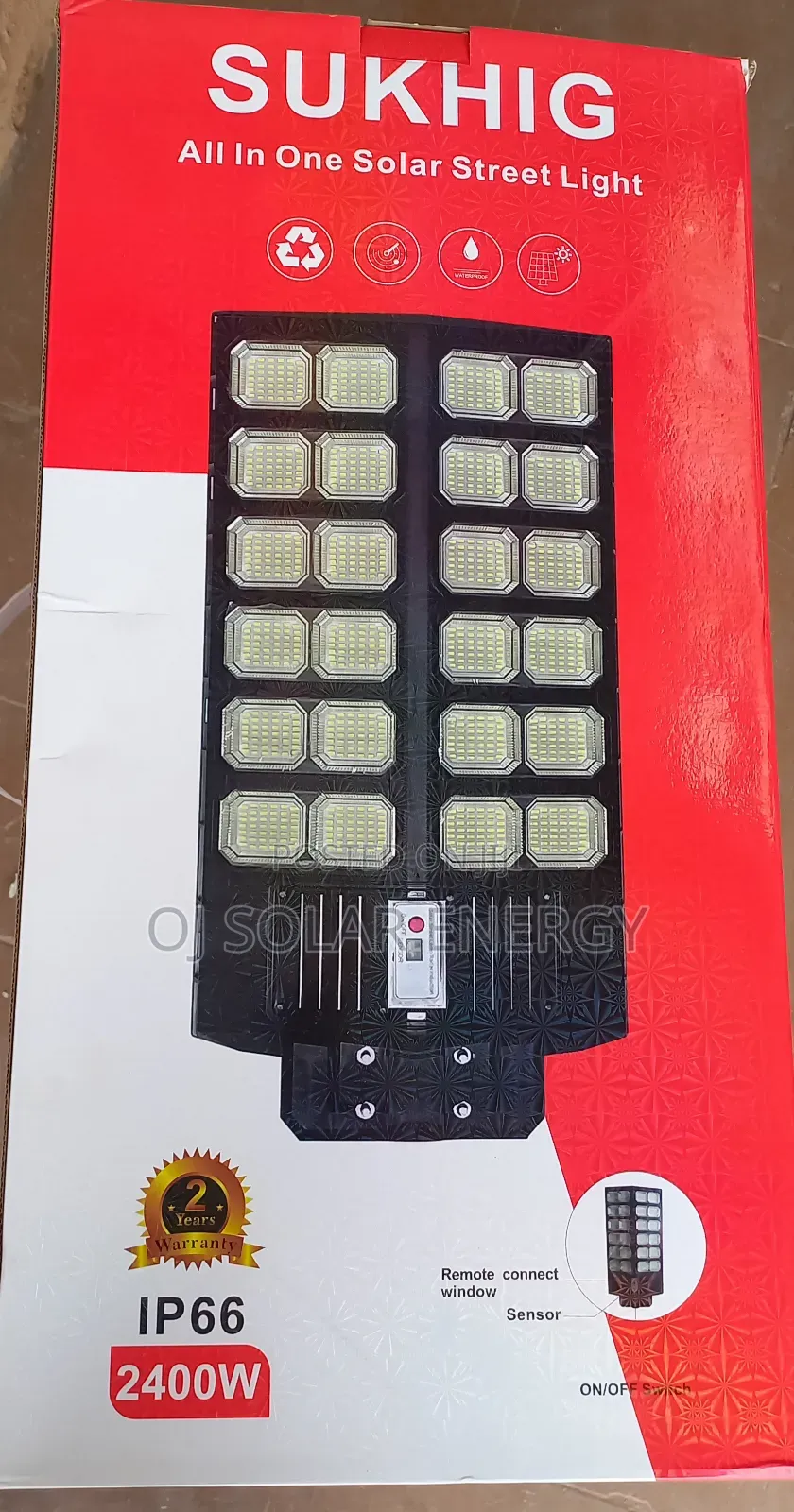 Sukhig 2,400w Solar Street Light