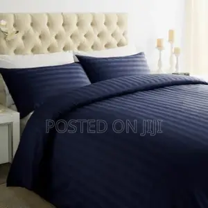 America Stripped Plain Duvet