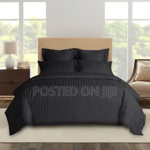 America Stripped Plain Duvet