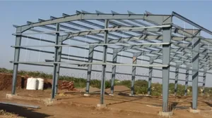 Iron Trusses Fabrication and Erection