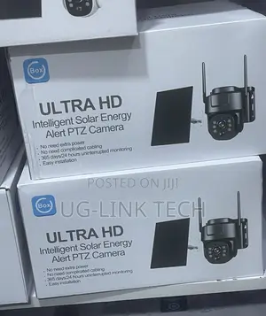 360 Degrees 4g Solar PTZ Wireless Camera (Ubox)