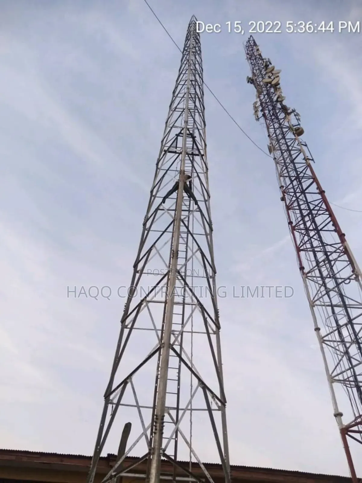 Tower / Mast Fabrication and Construction Expert