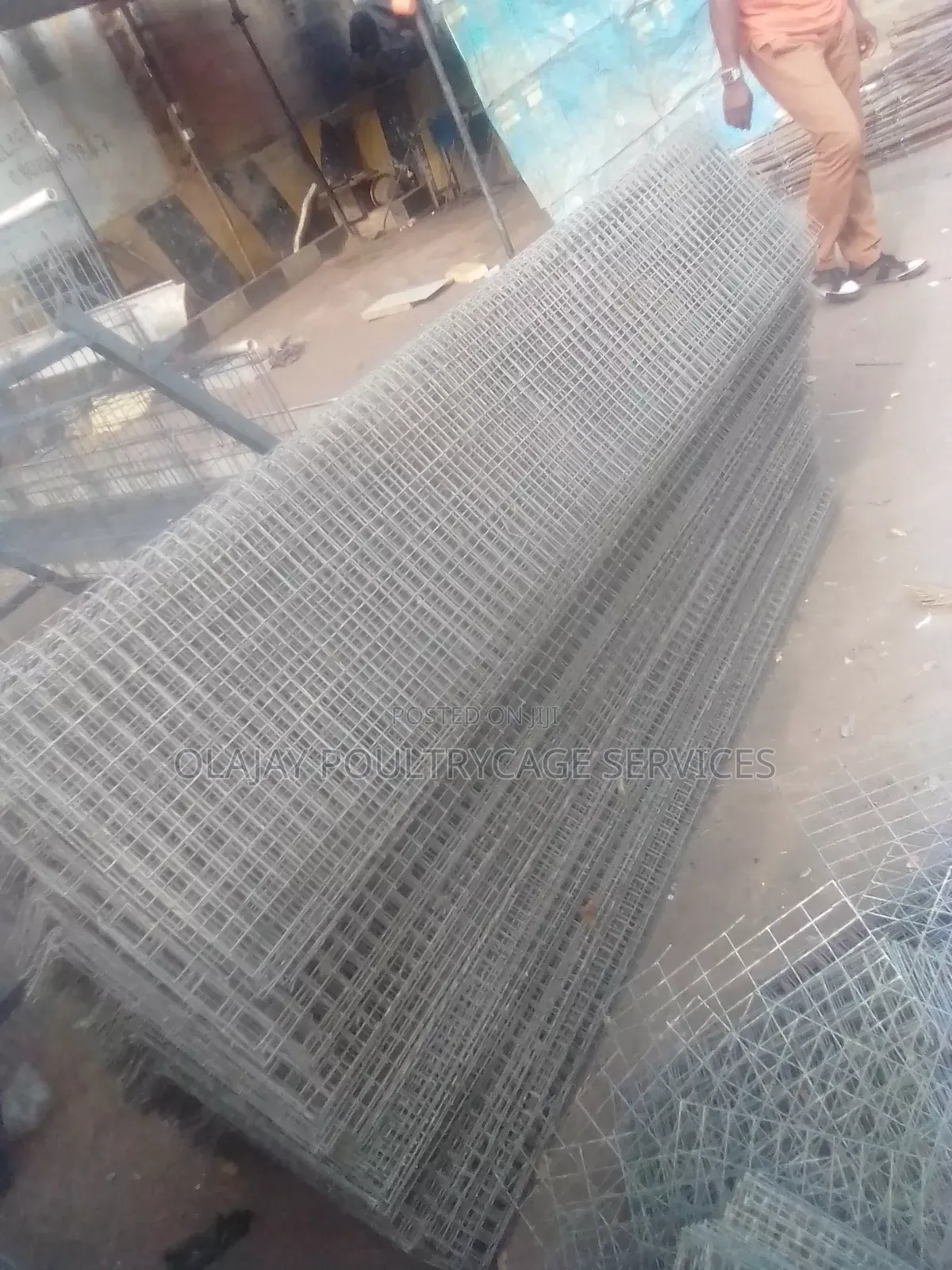 Neat Battery Used Cage
