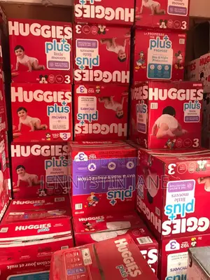 Photo - Huggies Plus Little Movers All Sizes 1,2,3,4,5,6