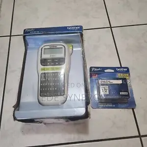Brother PT H110 Label Maker Printer Plus Adapter
