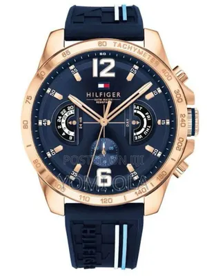 Tommy Hilfiger Chronograph Blue Strap Wristwatch
