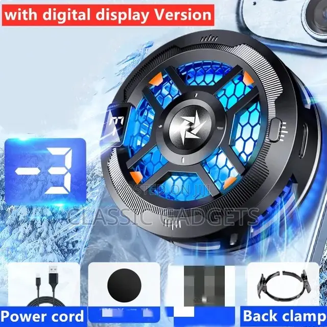 SL18 Magnetic Phone Cooler With Temperature Display