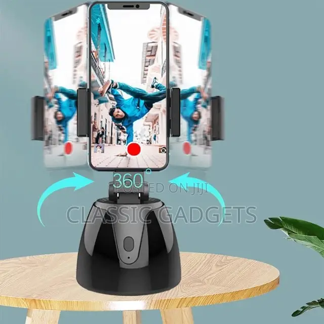 Q1 Automatic 360 Degree Rotation Phone Tracking Holder