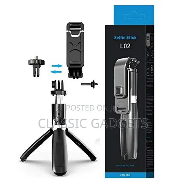 Tripod L02 L02 Selfie Stick SELFIESHOW L02 Wireless Bluetooth