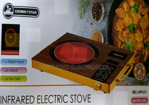 Master Chef 3500w Infrared Ceramic Electric Cooker