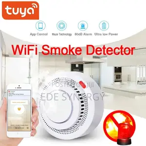 Highly Sensitive Smoke Detector With Mobile APP Push Notif