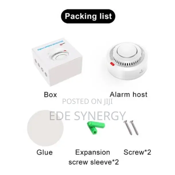Highly Sensitive Smoke Detector With Mobile APP Push Notif