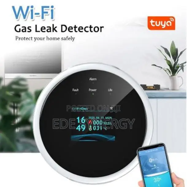 Highly Sensitive Wifi Natural Gas-Detector With Mobile APP