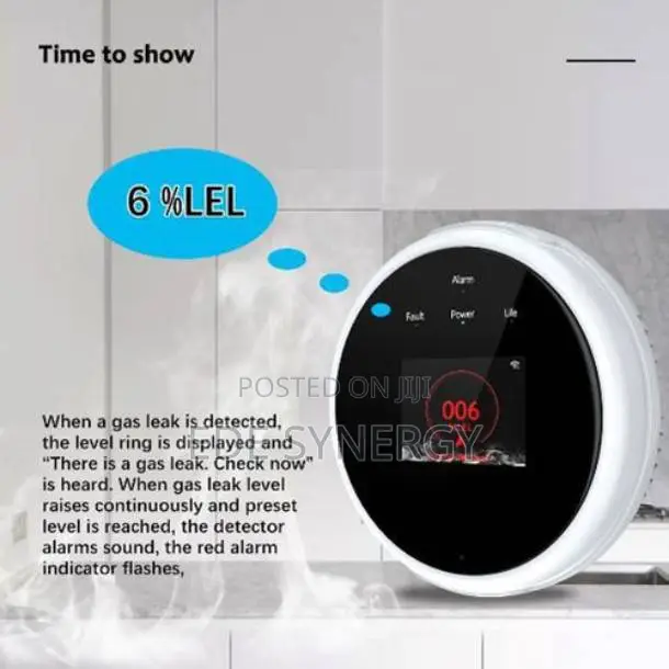 Highly Sensitive Wifi Natural Gas-Detector With Mobile APP