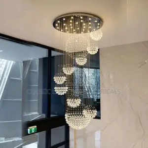 Crystal Chandelier Modern Large Led Pendant Light